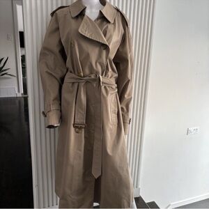 Burberry Tan Trench Coat